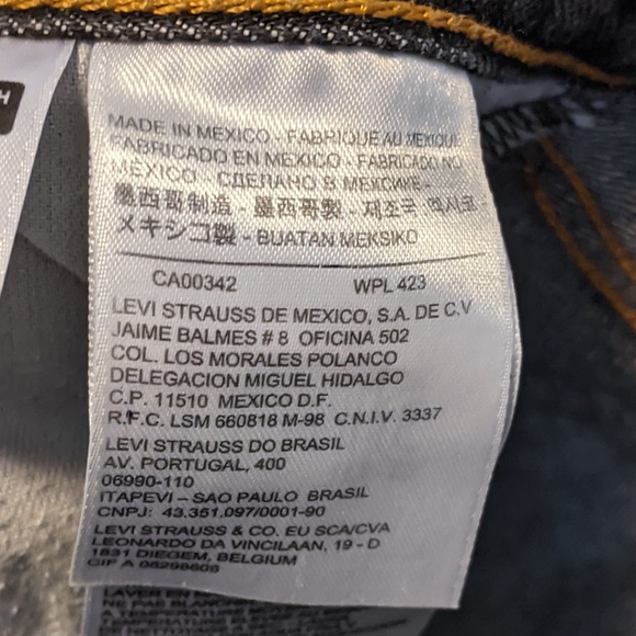 Levi's | 501 XX Black Jeans | Size 36/34 - Picture 6 of 7